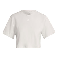 (WMNS) adidas Studio T-Shirt 'White' IB8565