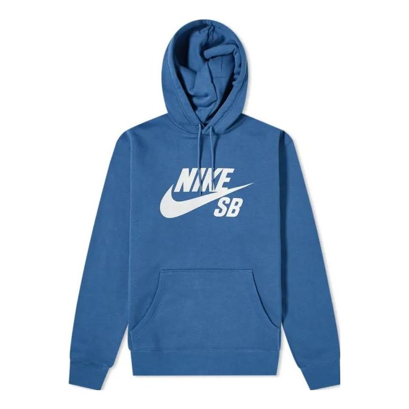 Nike SB Icon Hoodie 'Mystic Navy Vast Grey' AJ9733-469
