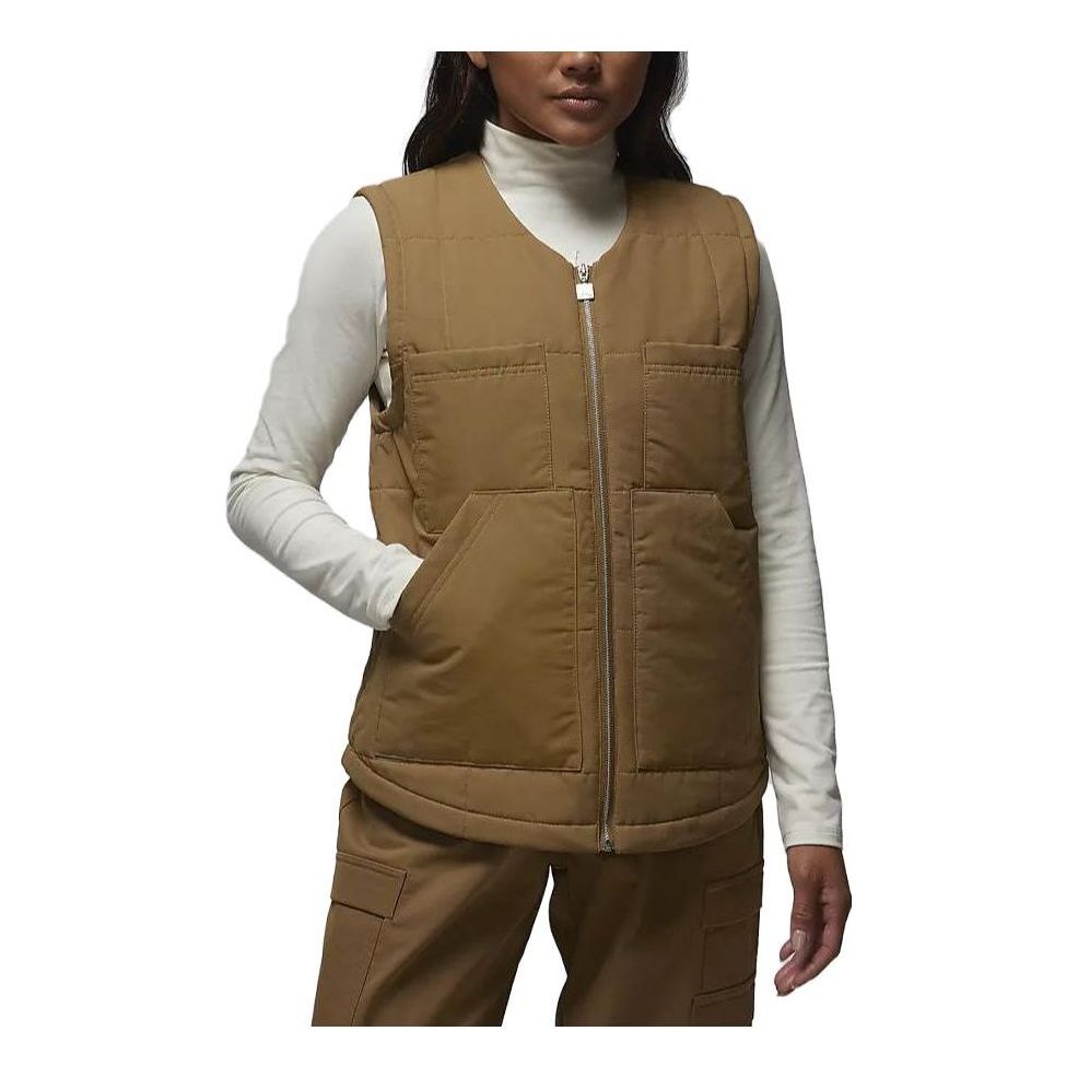(WMNS) Air Jordan Vest 'Brown' FB5193-395