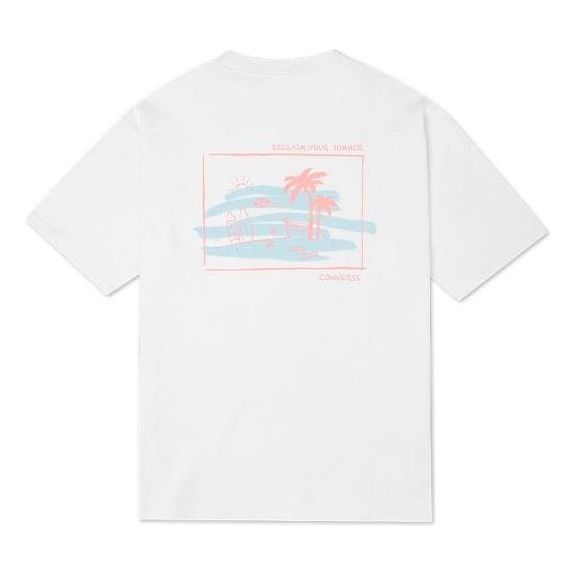 Converse Summer Activity Surf Graphic T-Shirt Asia Sizing 'White' 10022772-A01