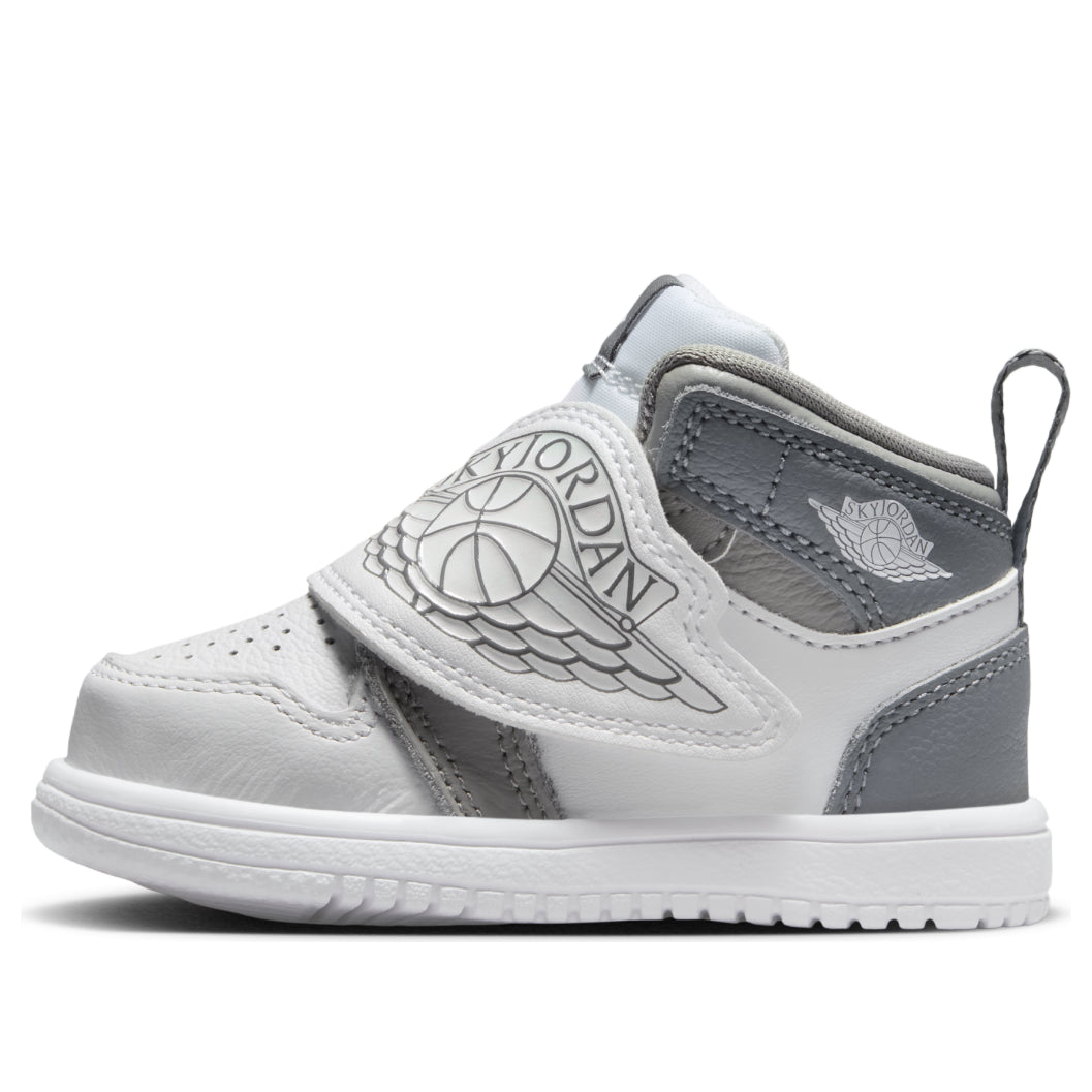 (TD) Air Jordan Sky Jordan 1 'Medium Grey White Cool Grey' BQ7196-011