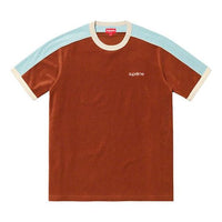 Supreme SS19 Shoulder Stripe Terry SS Top Tee SUP-SS19-10270