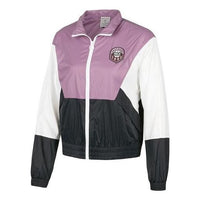 (WMNS) Skechers Zipper Jacket 'Purple Black White' P322W001