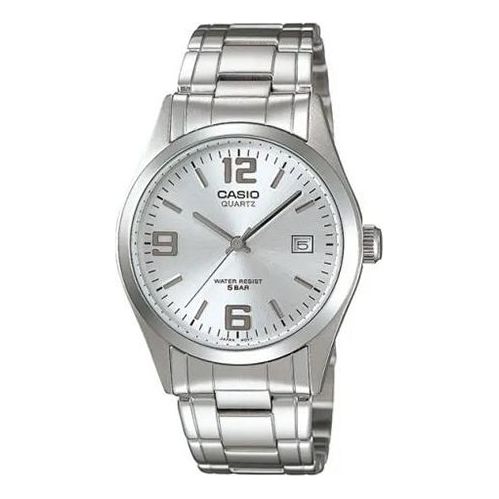 Casio Dress Minimalistic Business Analog Watch 'Silver Metallic' MTP-1181A-7AJF