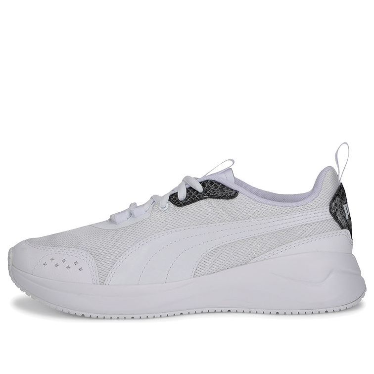 (WMNS) PUMA Nuage Run Snake Sports White/Black 373221-01