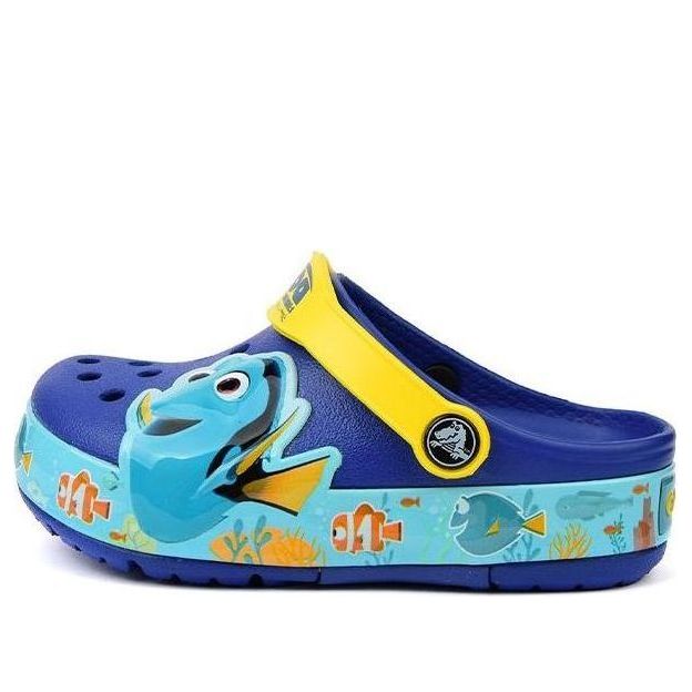 (GS) Crocs Lights Disney Finding Dory Clogs 'Blue' 202881-4AX