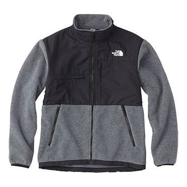 THE NORTH FACE Denali Jacket Fleece Colorblock Couple Style Black Gray NA71831-4
