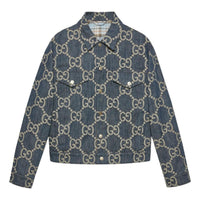 Gucci Jumbo GG Denim Jacket 'Blue Ivory' 674338-XDBTY-4492