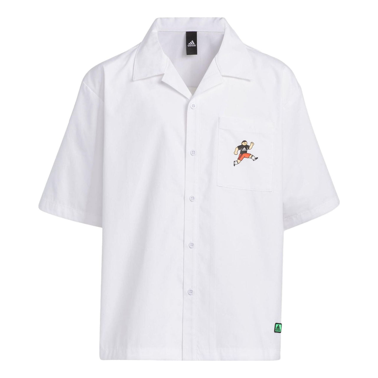 (GS) adidas x Seebin Short Sleeve Shirt 'White' IN3264