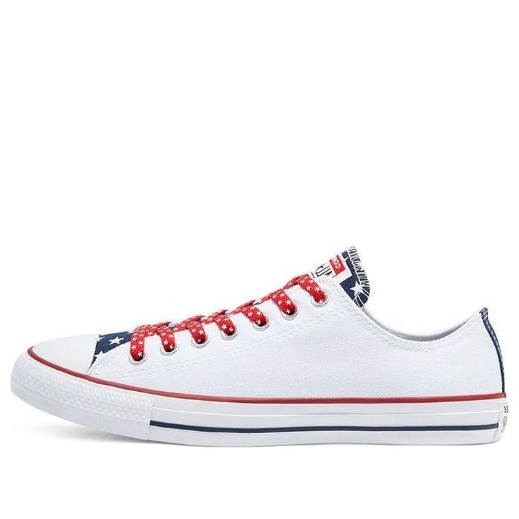 Converse Chuck Taylor All Star Low Top 'White Red Blue' 170815C