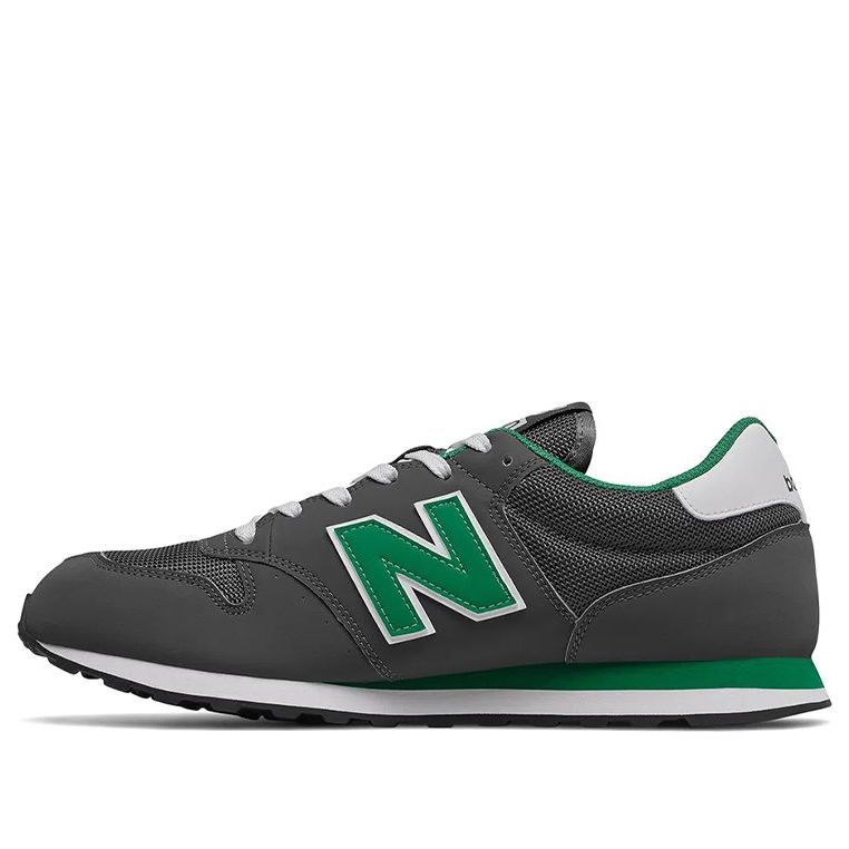 New Balance 500 Shoes Grey/Green GM500TRW