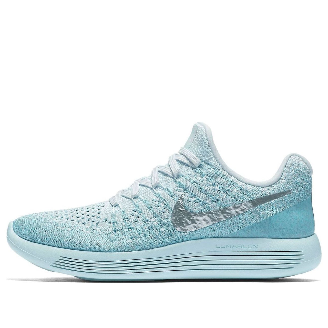 (WMNS) Nike Lunarepic Low Flyknit 2 'Glacier Blue' 863780-405