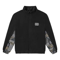 Vans Grid animal Printing Jacket Couple Style Black VN0A5H9SBLK