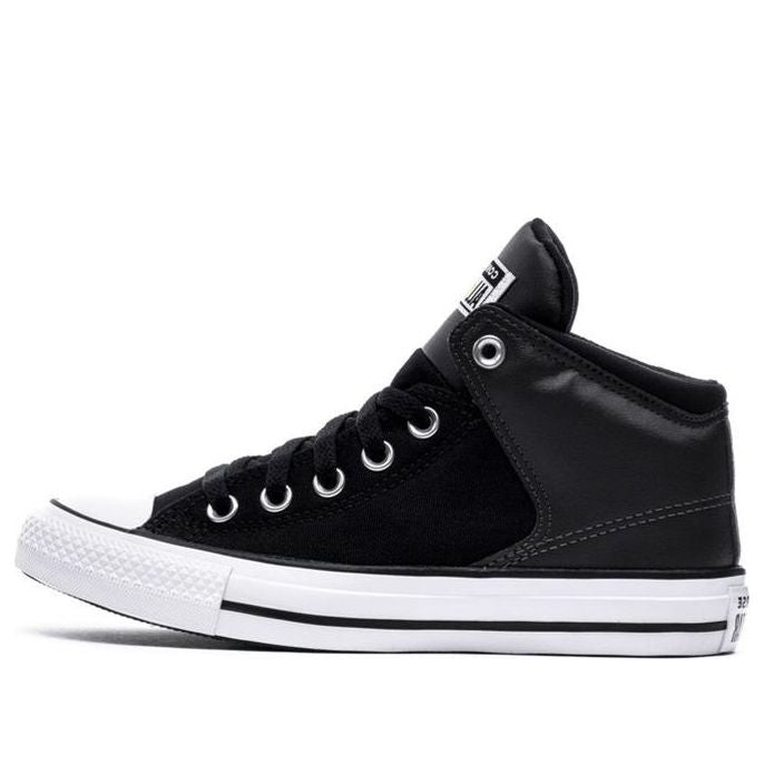 Converse Chuck Taylor All Star Street Mid Big Kids Black 168946F