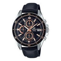 CASIO EDIFICE Series Leisure Fashion Men's Mens Black Analog EFR-S565L-1AV