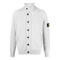 STONE ISLAND Cardigan Sweater 'Grey' 7715547A3-V0061