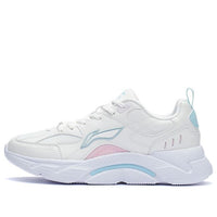 (WMNS) Li-Ning Running 'White Soft Pink Blue' ARSR054-2