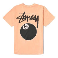 Stussy 8 Ball Tee Back 8 Printing Short Sleeve Unisex Pink 1904394