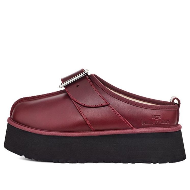 (WMNS) UGG x Opening Ceremony Tasman 'Burgundy' 1151430-OXB