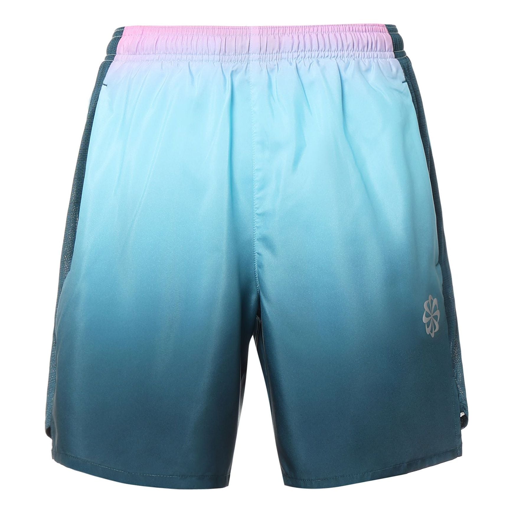 Nike Gradient Printing Running Sports Shorts Blue AQ5057-496