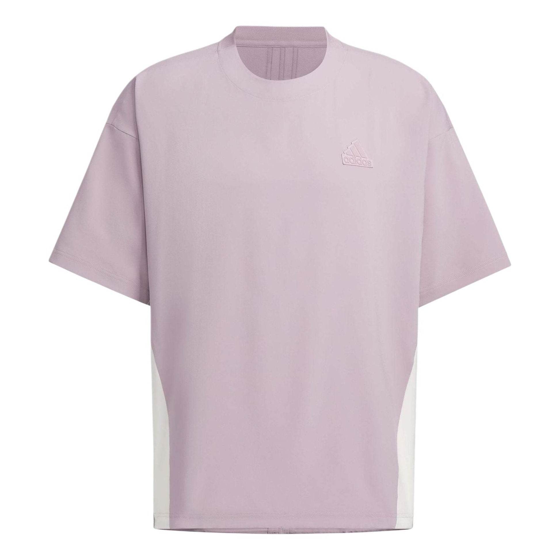 adidas Future Style Woven T-Shirt Asia Sizing 'Purple' JI9868