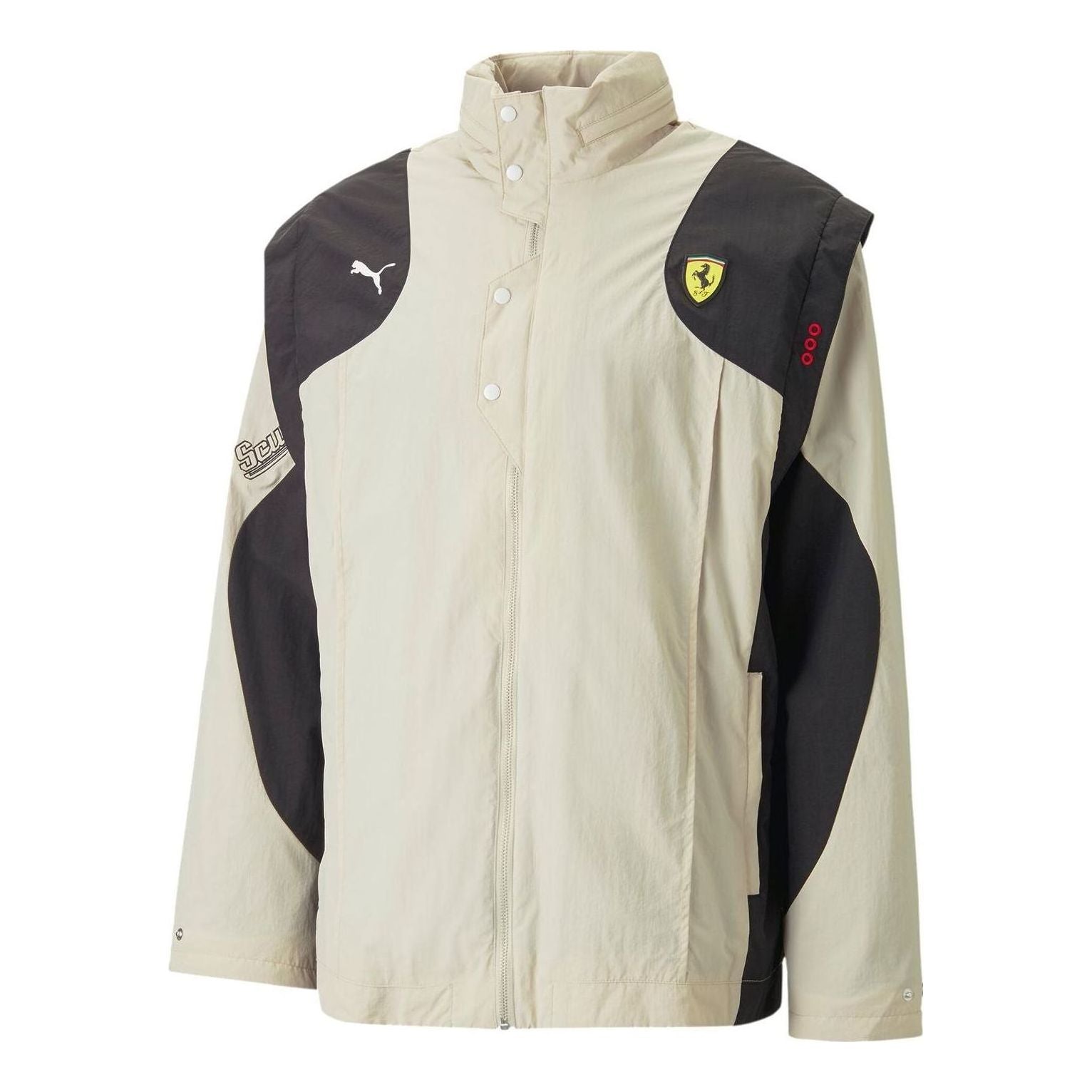 PUMA Ferrari Statement Jacket 'Beige' 538107-06