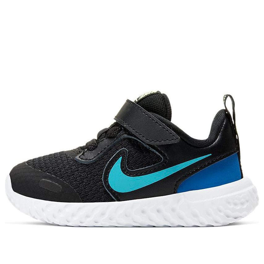 (TD) Nike Revolution 5 'Black Oracle Aqua' BQ5673-011