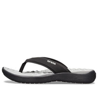 (WMNS) Crocs Reviva Flip-Flops Black 205473-060
