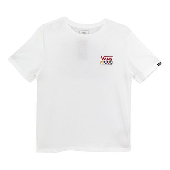 Men's Vans Alphabet Casual Short Sleeve White VN0A4URQWHT