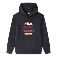 FILA Windproof Hooded Sweatshirt Blue F51M048206F-NV