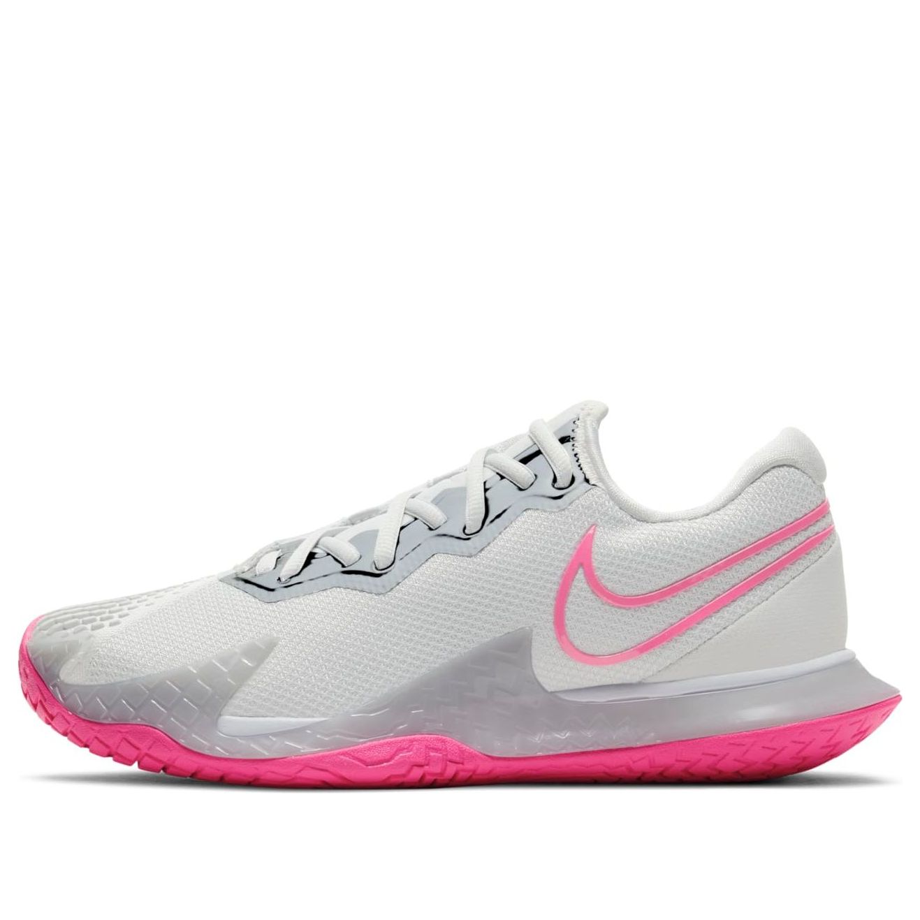 (WMNS) Nike Court Air Zoom Vapor Cage 4 'Grey Pink' CD0431-005