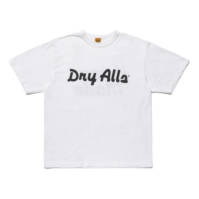 HUMAN MADE Logo Short-sleeved Unisex White HM19TE018