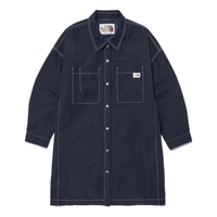 (WMNS) THE NORTH FACE Street Style Plain Long Jacket 'Blue' NJ3BN81J