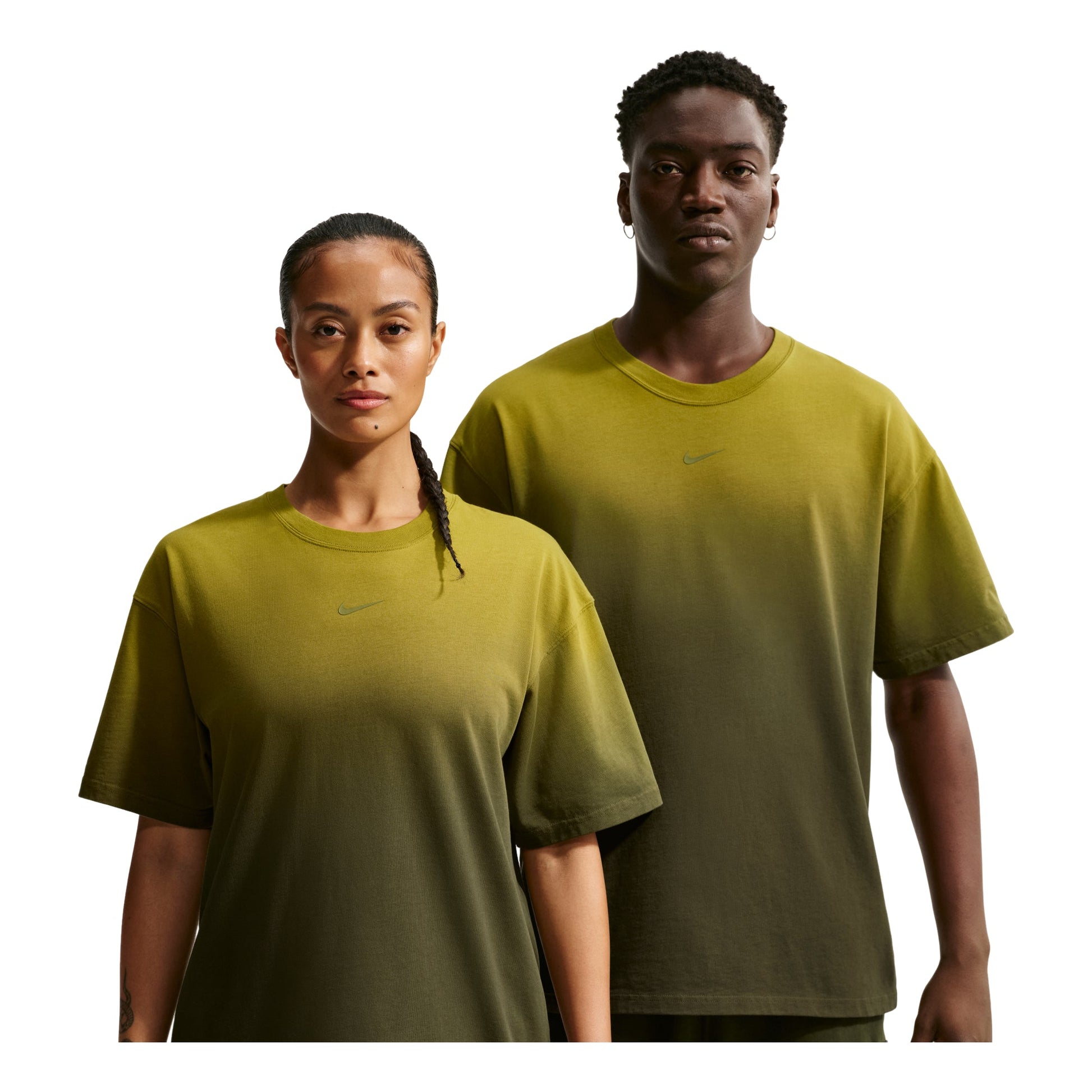 Nike NOCTA Fleece CS T-Shirt 'Moss Medium Olive' HJ6354-390