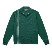 adidas originals x IVY PARK Crossover Stripe Sports Jacket Couple Style Grass Green GV1582