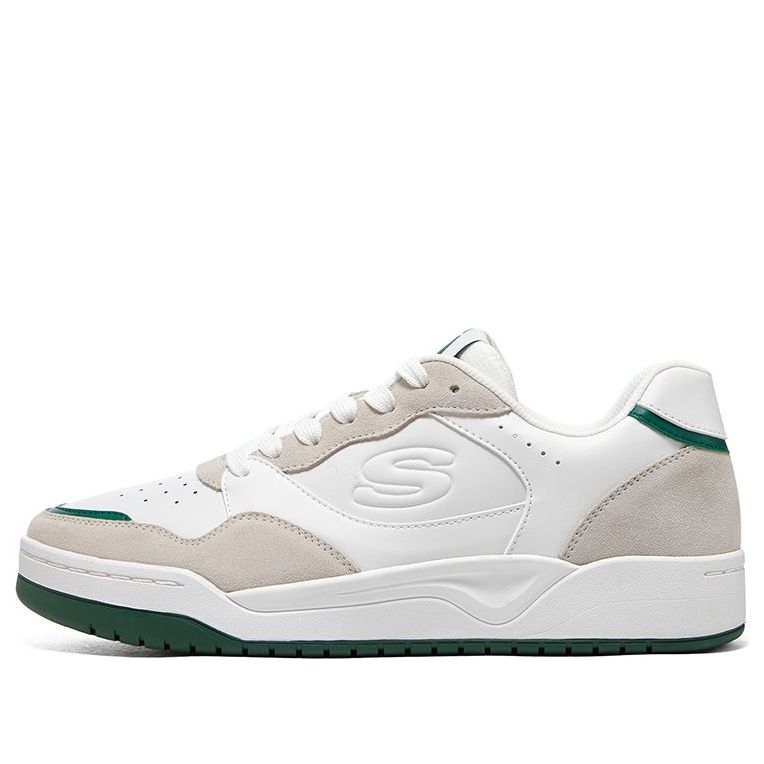 Skechers Koopa Court 'Volley Low Varsity - White Green' 183241-WGRN