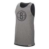 Nike Brooklyn Nets Reversible Basketball Jersey For Men Gray/Black CN0699-010