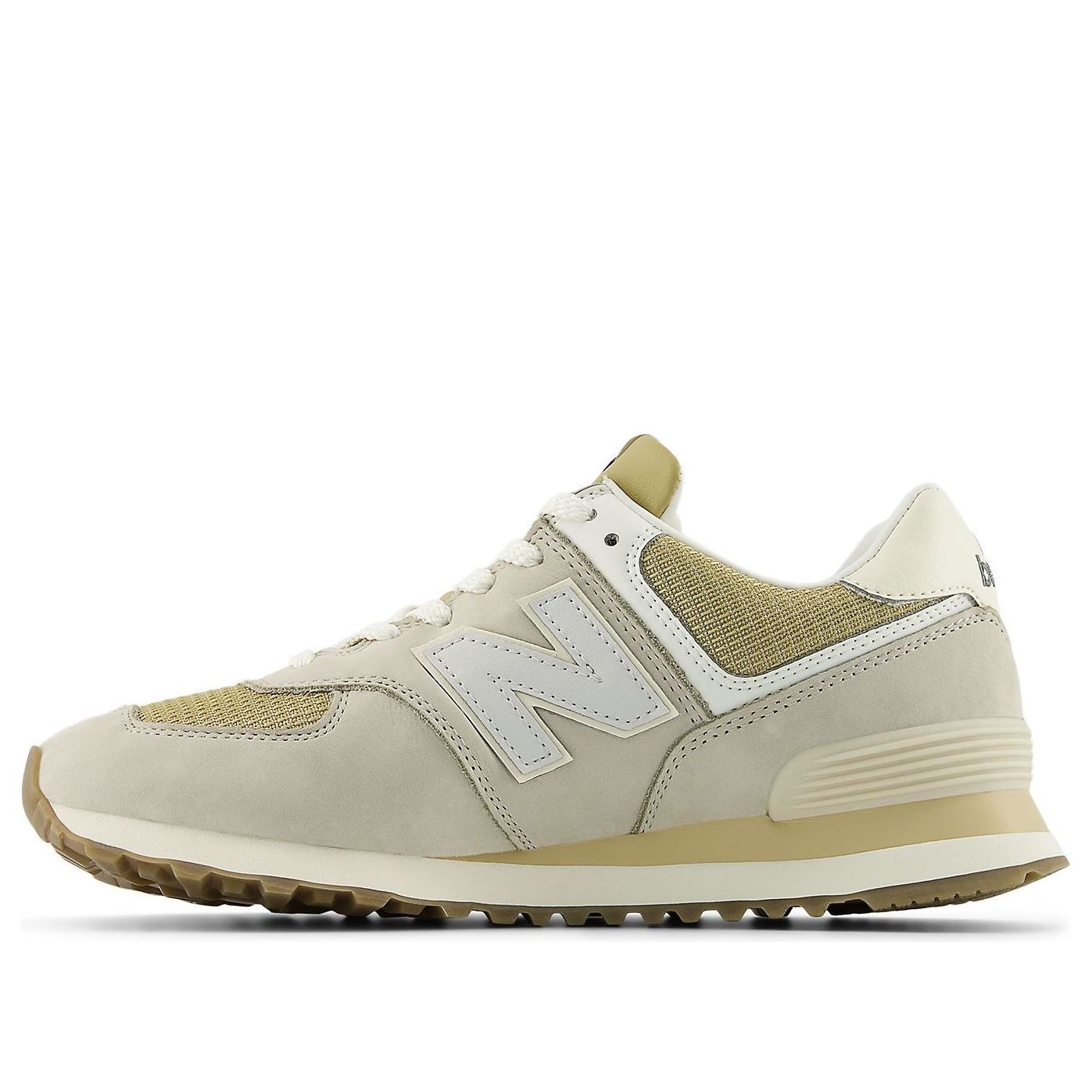New Balance 574 'Beige Dark Silver Metallic' U5748DF