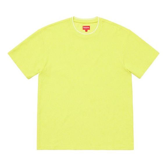 Supreme SS19 Stripe Rib Waffle Top Tee SUP-SS19-10276