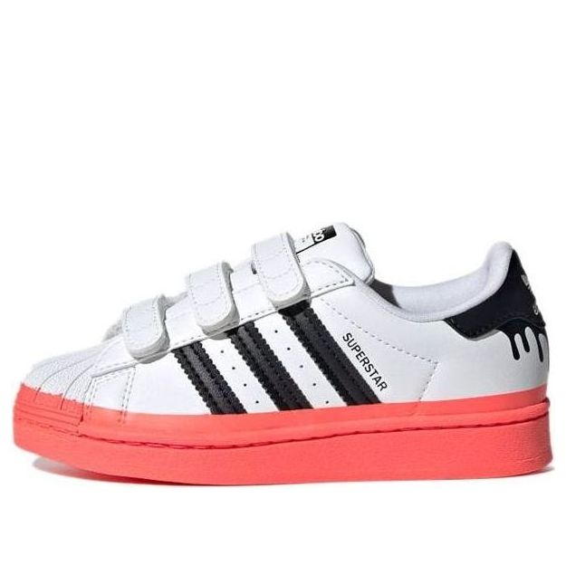 (PS) adidas originals Superstar 'Paint Drip - White Turbo' GY3328