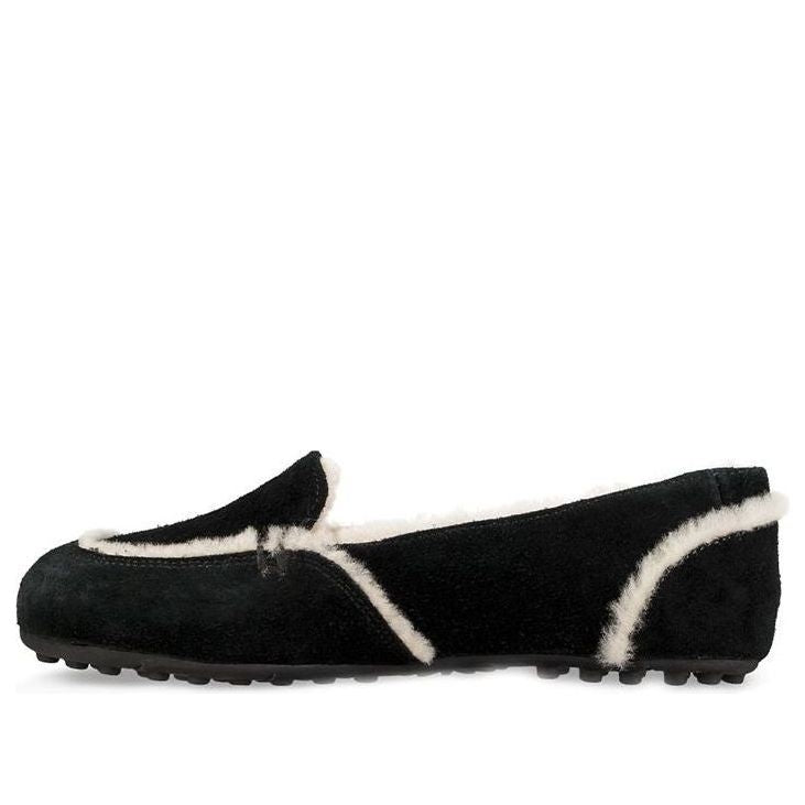 (WMNS) UGG Hailey Loafer 'Black' 1020029-BLK