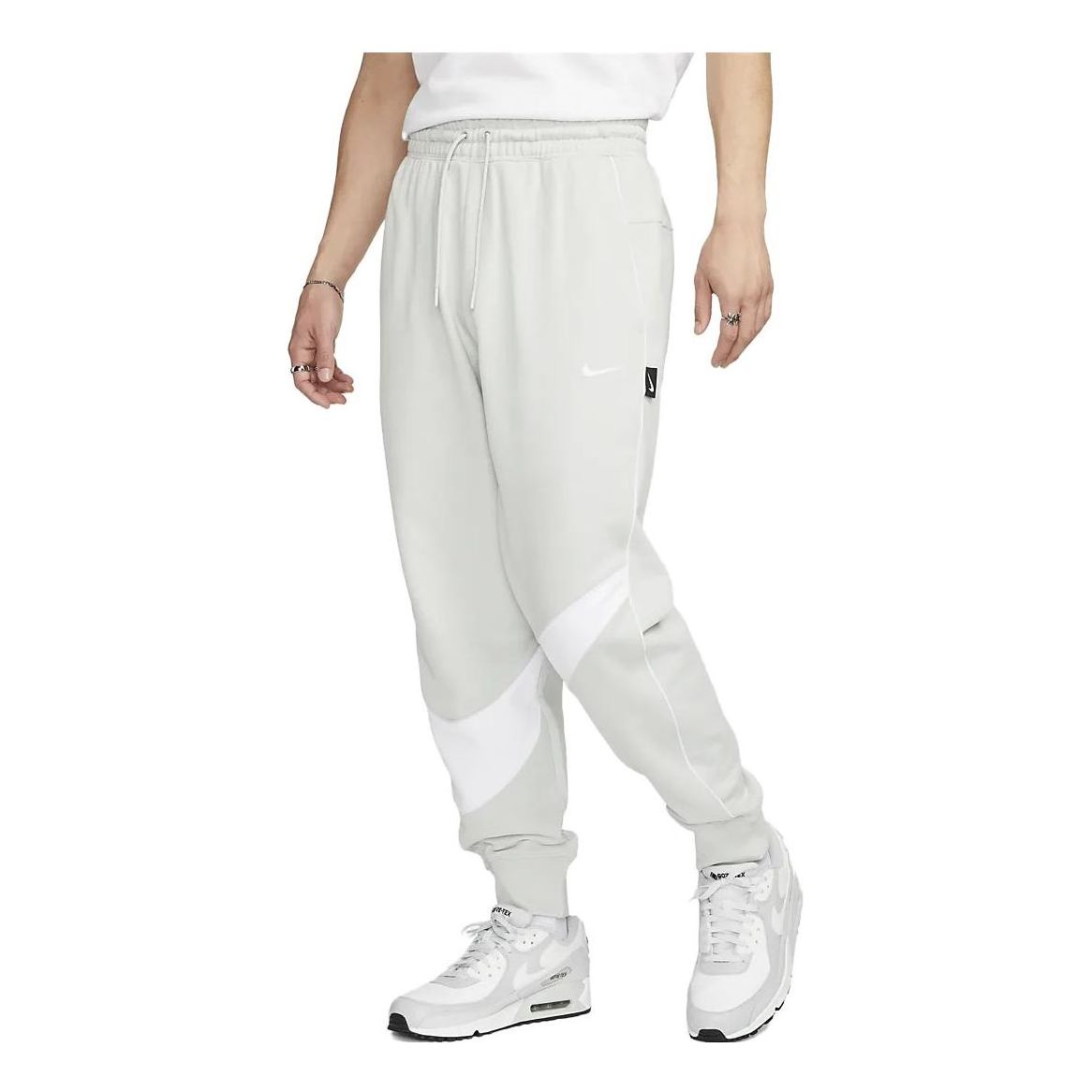 Nike Swoosh Sweatpants 'Grey White' DX0565-034