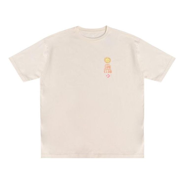 Converse Summer Beach T-Shirt Asia Sizing 'Ivory' 10025877-A01