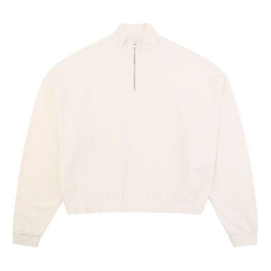 (WMNS) Levi's Casual Solid Color T-Shirt 'White' 21551-0001