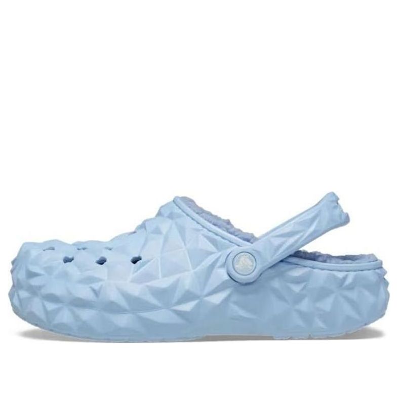 Crocs Classic Lined Geometric Clogs 'Blue' 210069-4NS