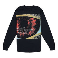 Travis Scott Unisex Cactus Jack Astro World Printing Round-neck Swea Black TC-90