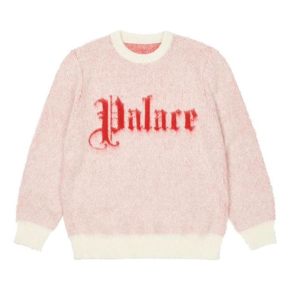 Palace FW22 Ye Olde Knit 'Pink' P23KW145