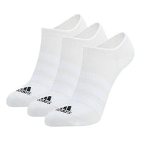 adidas Unisex Short Boat Socks 3 Packs White DZ9410