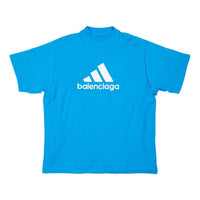Balenciaga x adidas Oversized T-Shirt 'Blue' 731769TNVP34024