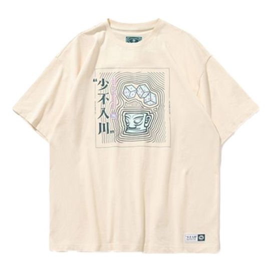 Li-Ning CJ- China BADFIVE Series Loose Short Sleeve Pink AHSP747-2